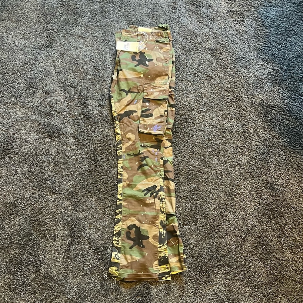 Boot Cut Camo Pants